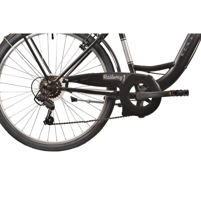 Bicicleta de turismo SCRAPPER 26" RAILWAY 1.9 de 6 marchas