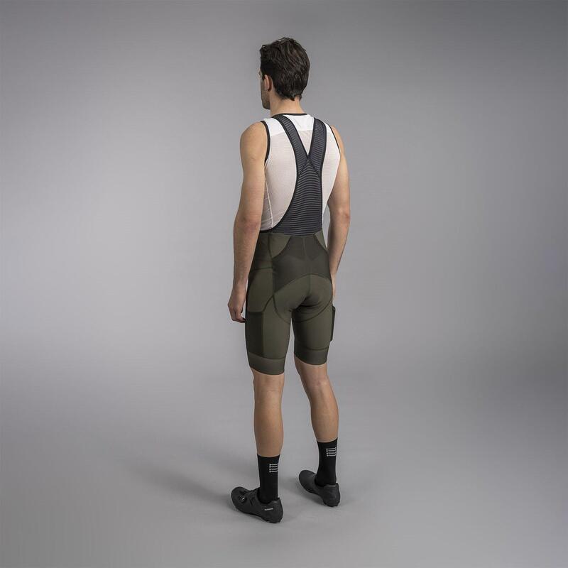 Cuissard pour Hommes - Vert Olive - Icon Gravel