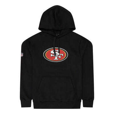 New Era Herren Hoodie NFL San Francisco 49ers Logo schwarz