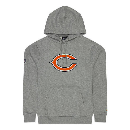 New Era Herren Hoodie NFL Chicago Bears Logo grau