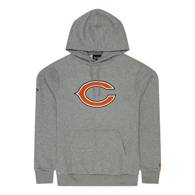 New Era Herren Hoodie NFL Chicago Bears Logo grau