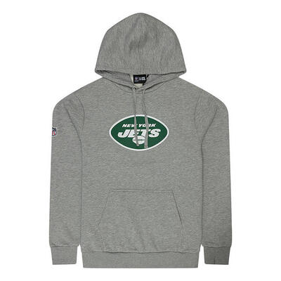 New Era Herren Hoodie NFL New York Jets Logo grau