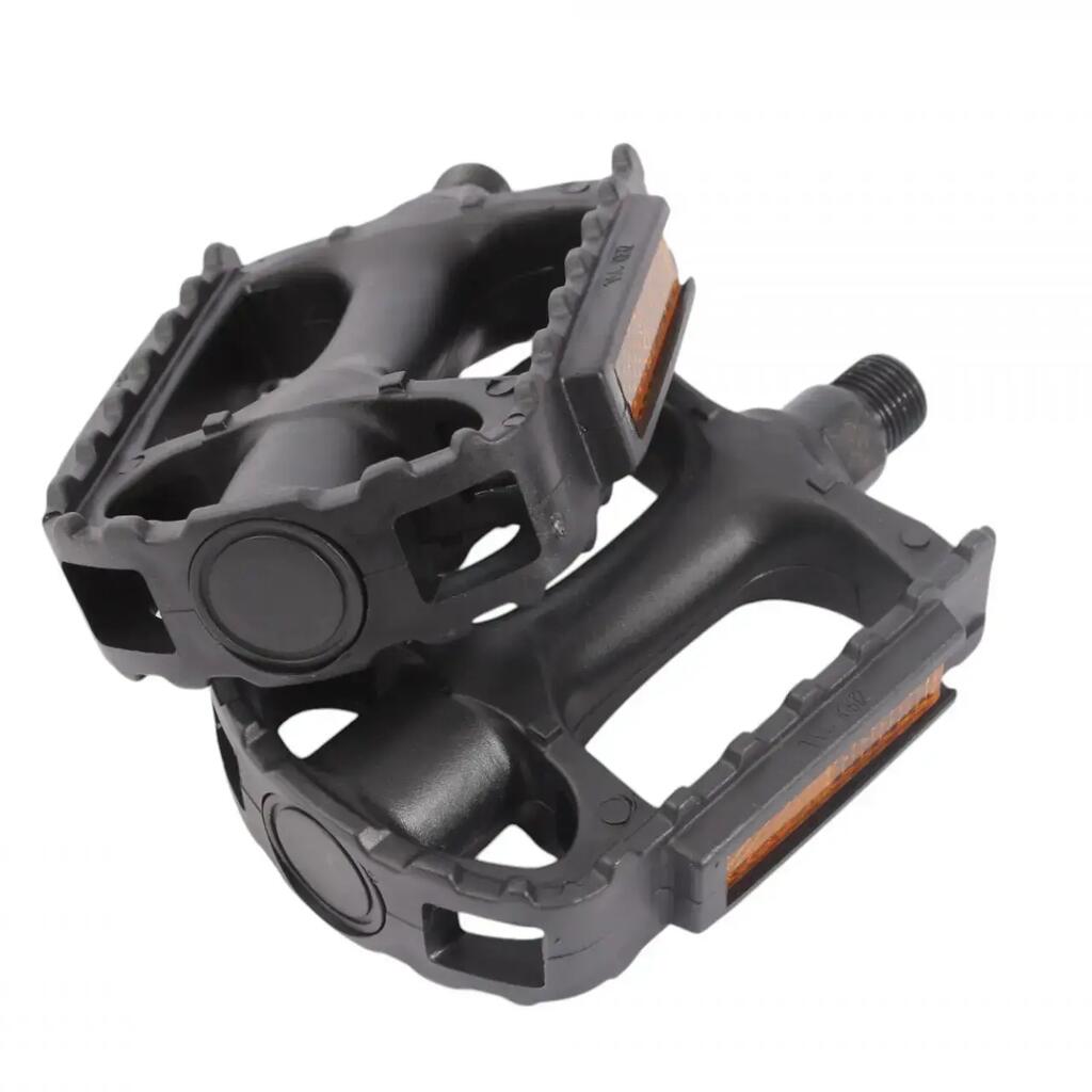 MTB Fixie Pedals PVC Prism 9/16-inch plain bearings