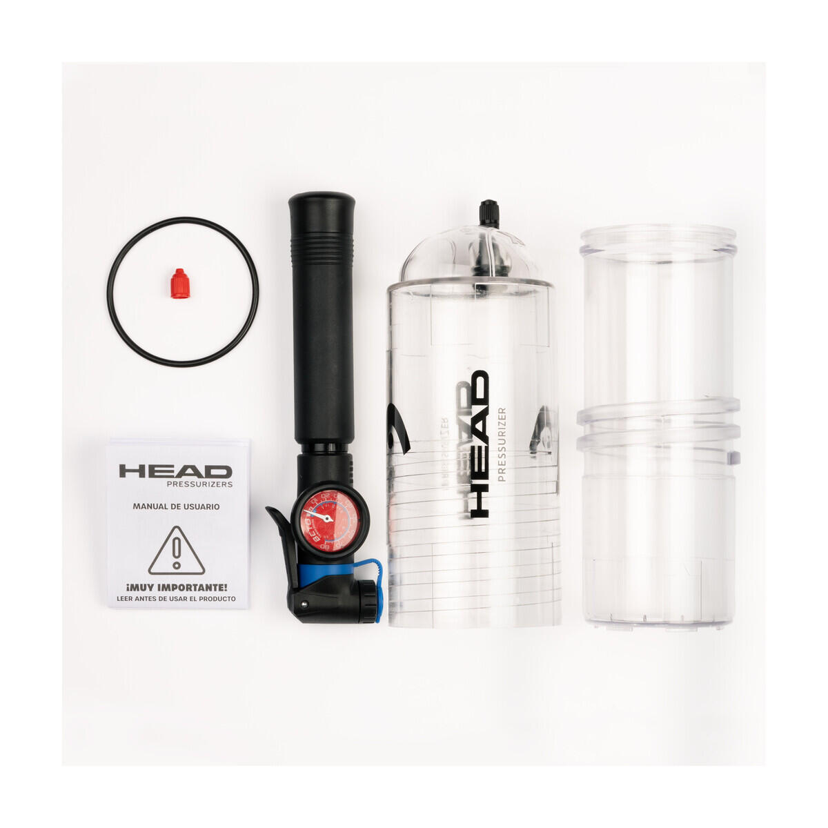Насос для накачивания мячей Head X3 Pump Pressurizer — фото 3