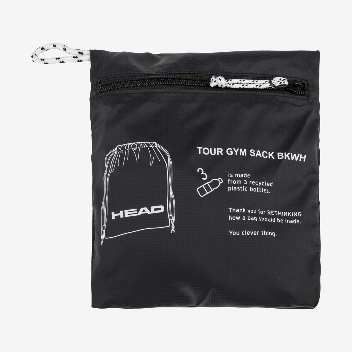 HEAD Tour Gym Sack BKWH 3/3