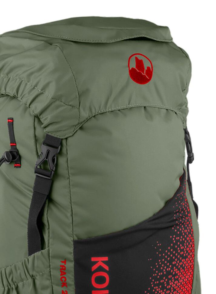 Plecak turystyczny Kohla Track 23L - bronze green/scarlet/caviar