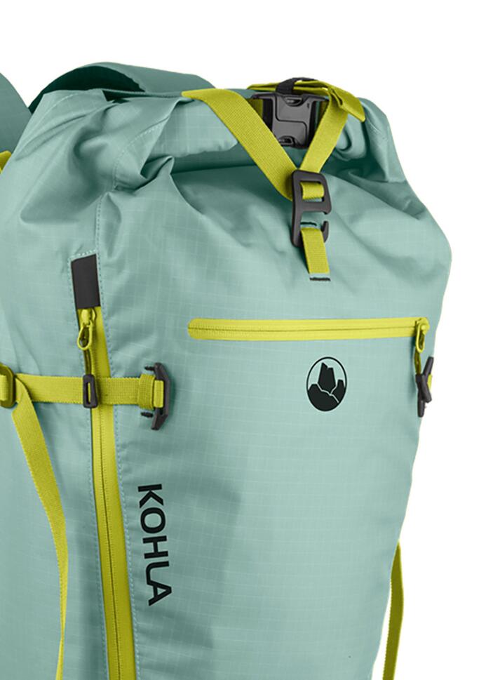 Plecak górski Kohla Rock 24L - iceberg green/sulphur spring