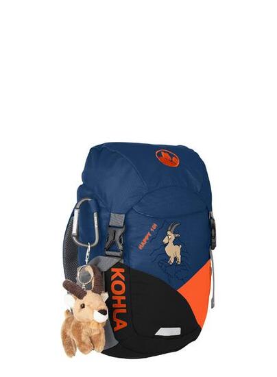 Plecak dla dziecka Kohla Happy 10L - navy peony/caviar/red orange