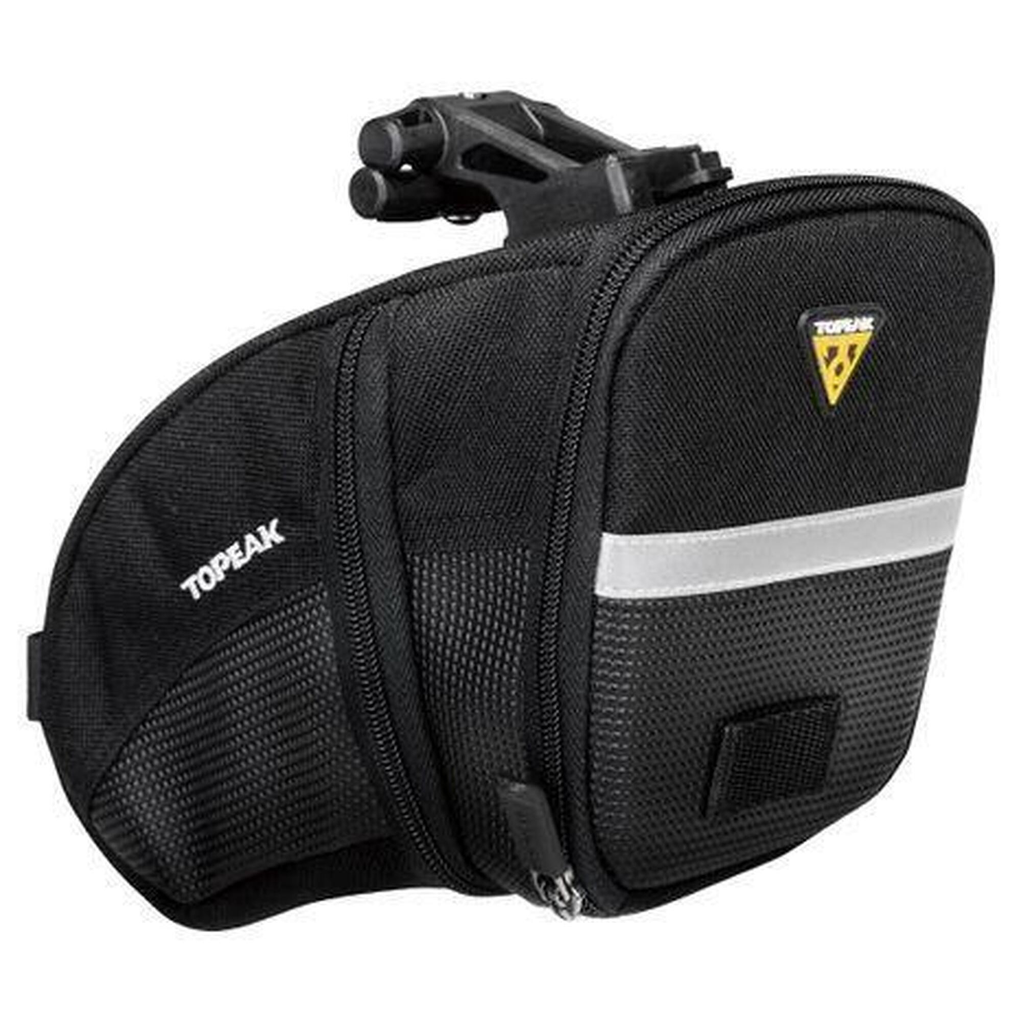 Topeak Aero Wedge Pack Saco de selim grande 2L Preto