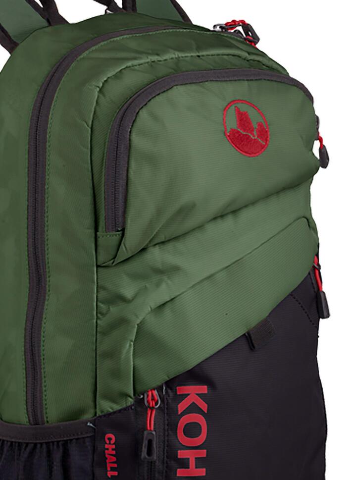 Plecak rowerowy Kohla Challenger 16L - bronze green/scarlet/caviar