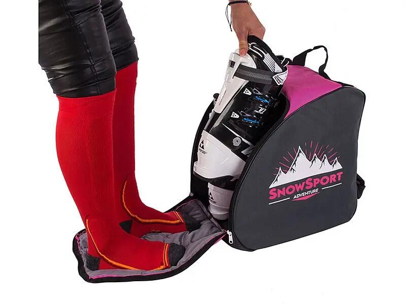 Pokrowiec na buty narciarskie Snowsport BootBag Pink 2022 3/6