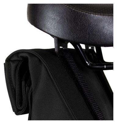 Borsa da sella Restrap City piccola per bici pieghevole nera 4/5