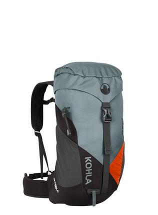 Plecak z siatką dystansową Kohla Active 22L - stormy sea/red orange/caviar