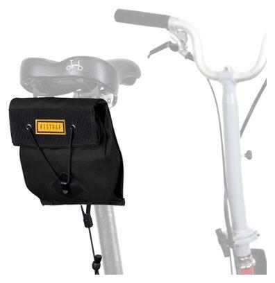 Sacoche de Selle pour Vélo Pliant Restrap City Saddle Bag Small Noir