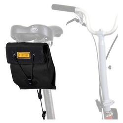 Sacoche de selle Restrap City Small pour vélo pliant - Noir