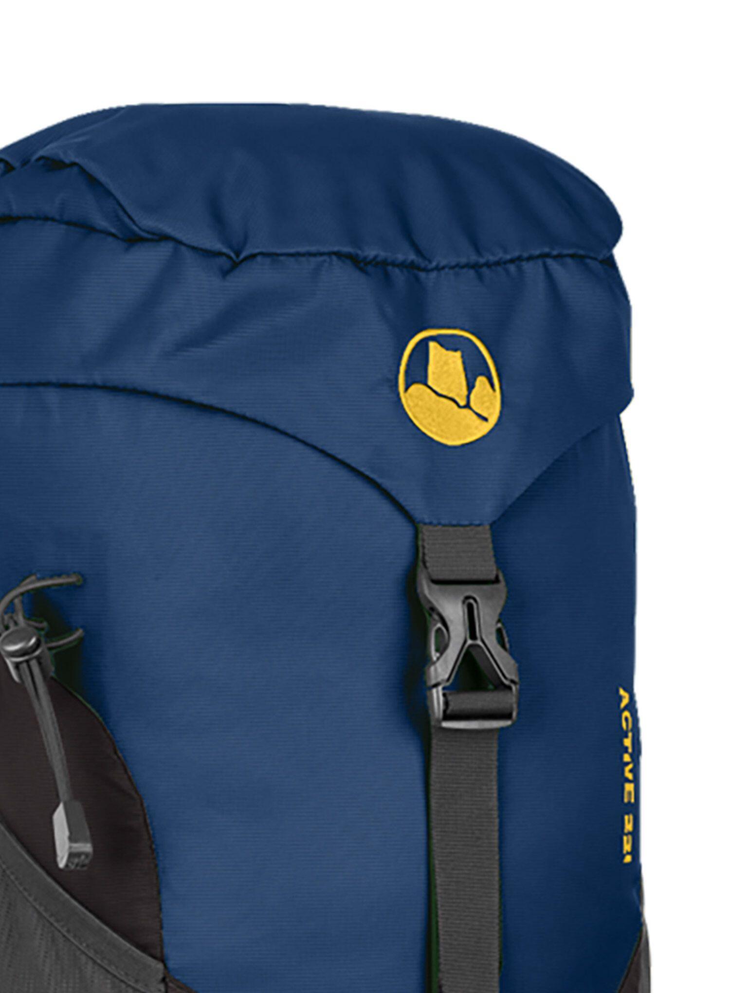 Plecak z siatką dystansową Kohla Active 22L - navy peony/lemon curry/caviar 2/3