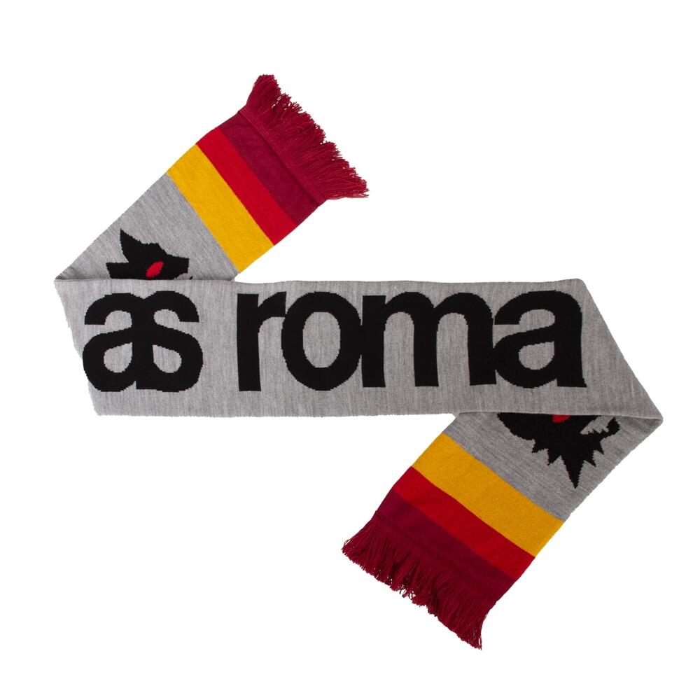 COPA FOOTBALL Sjaal - Supporter - Voetbal - AS Roma Stripes - Grijs