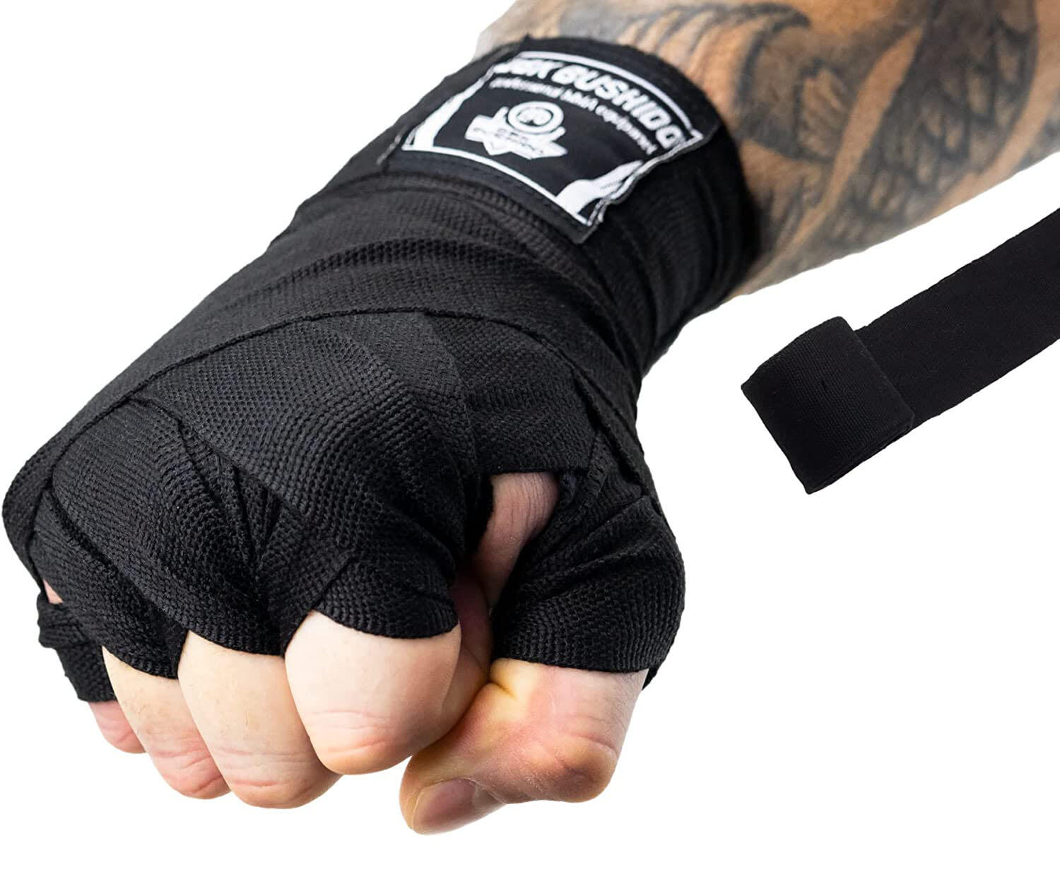 Rękawice bokserskie + owijki bokserskie DBX Bushido 5/7
