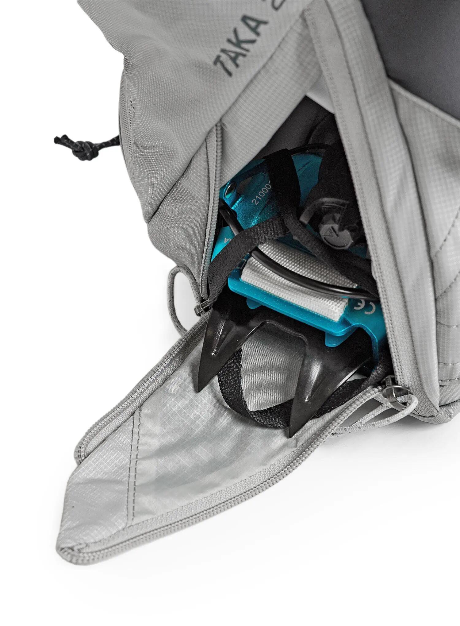 Taka pack 22l - boxing - lichtgewicht technisch rugzak - grijs glaciar 6/7