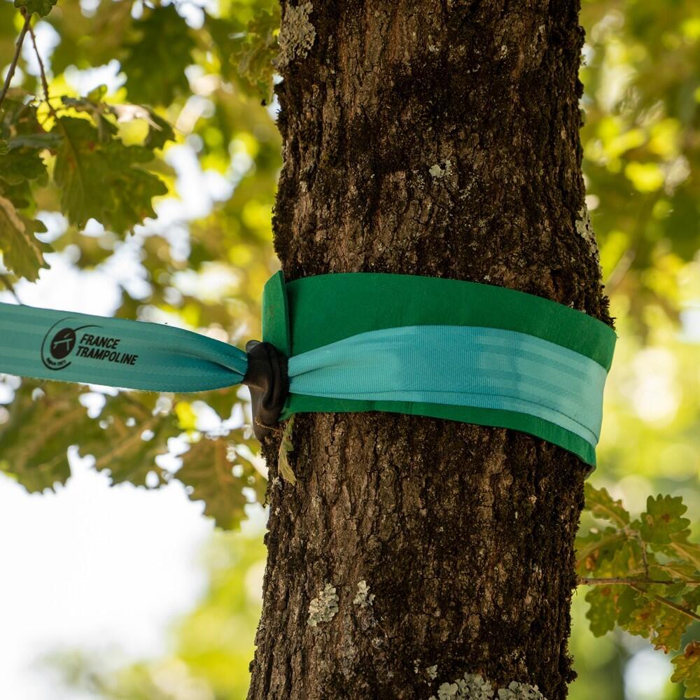 Parcours Ninja + Slackline - Parcours d'obstacles 2 Slacklines 25m + 7 Obstacles 6/7