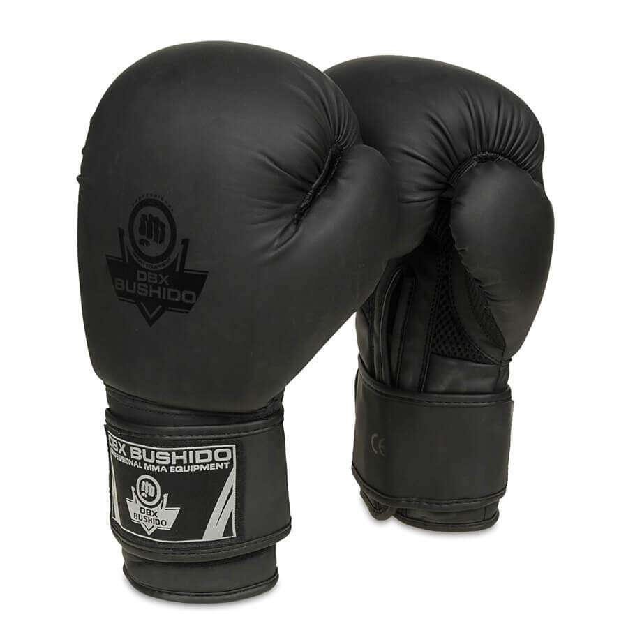 Zestaw bokserski rękawice owijki ochraniacz na zęby DBX Bushido Black Master 2/7