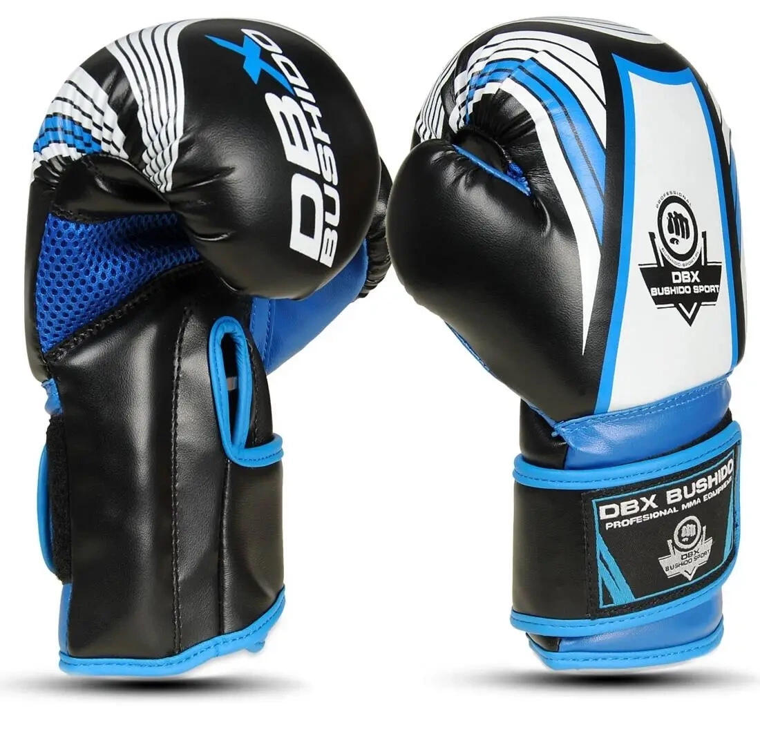 Boxhandschuhe und Zahnschutz DBX Bushido 2/3