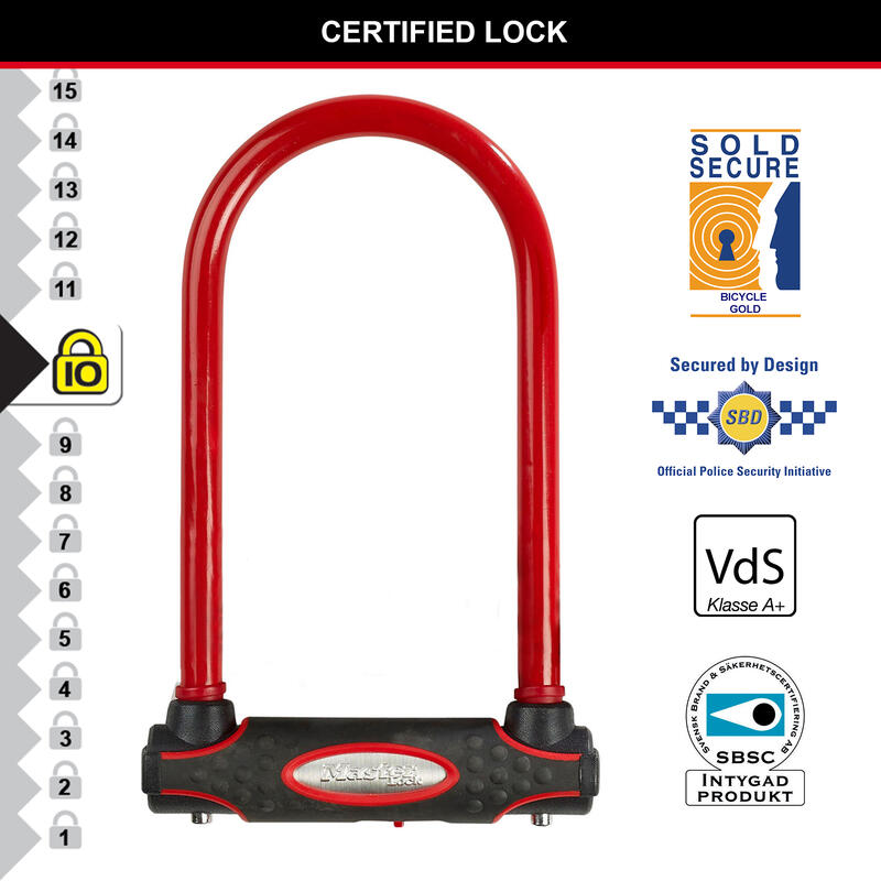 MASTER LOCK Bügelschloss 8195