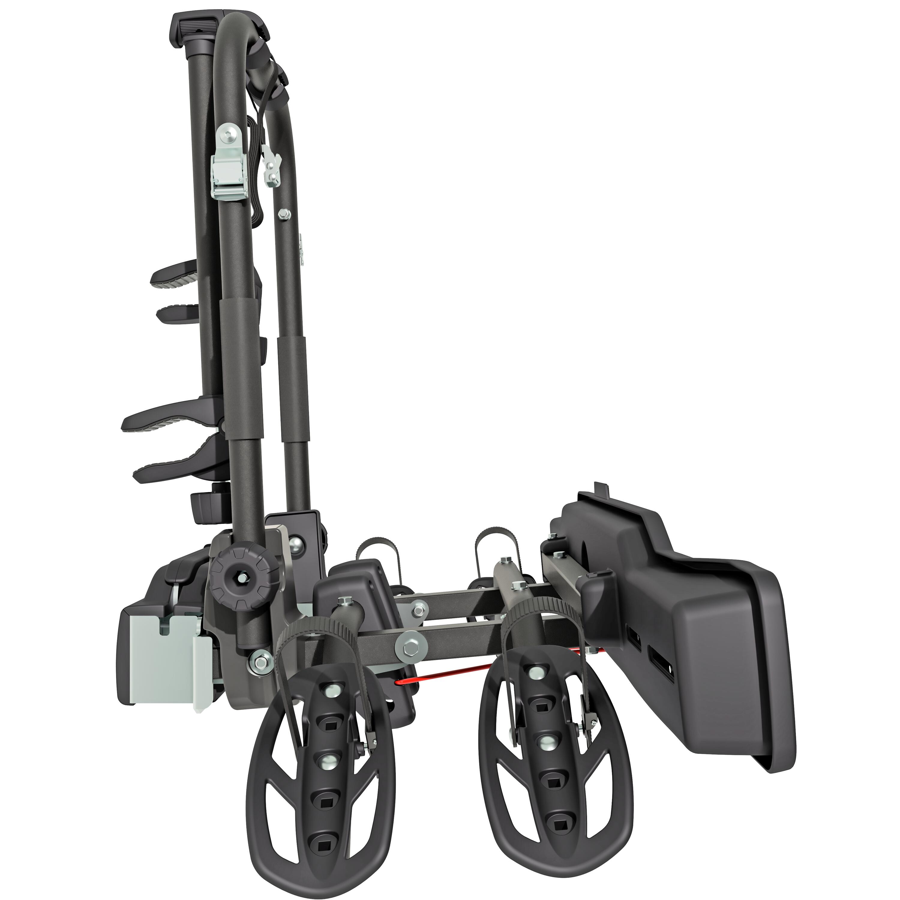 Portabici Peruzzo Parma 2 da Gancio Traino - Ideale per Biciclette e E-Bike 7/7