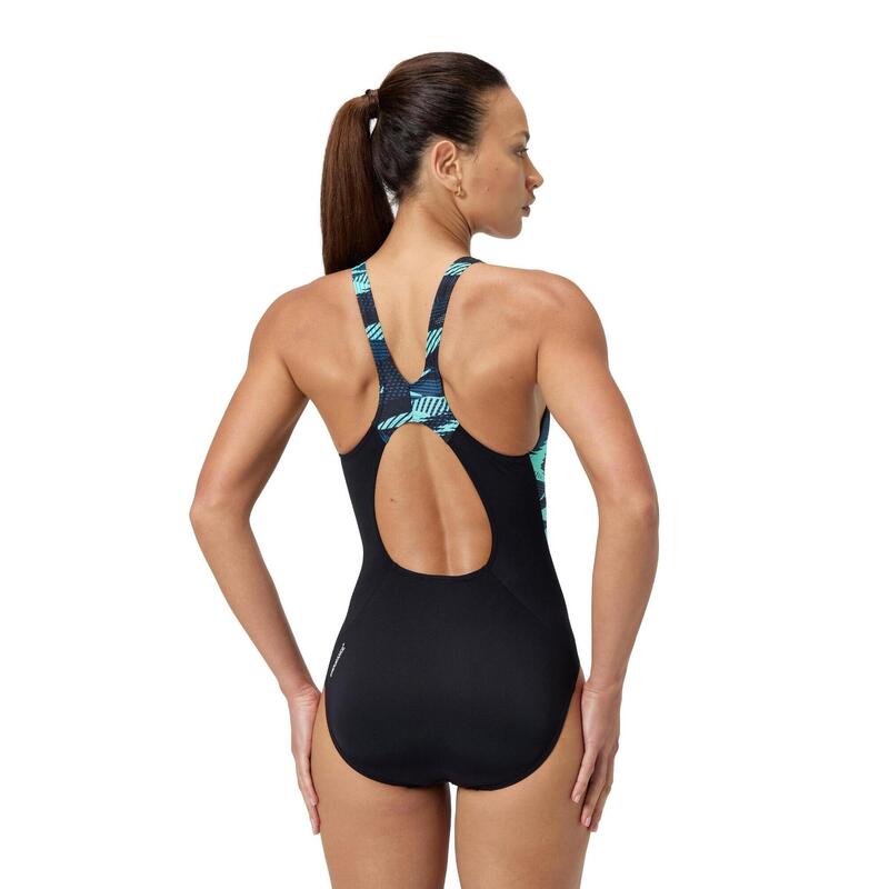 Costum de baie Speedo HyperBoom Splice Muscleback pentru femei