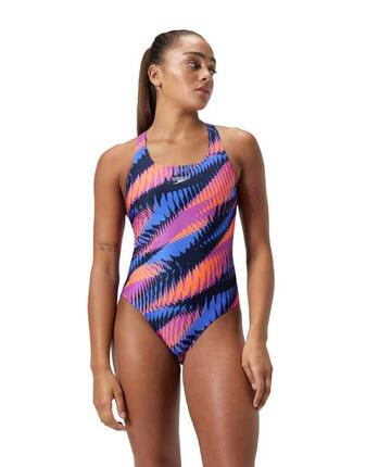 Badeanzug, Damen Speedo Eco+ Allov Dig Powerback