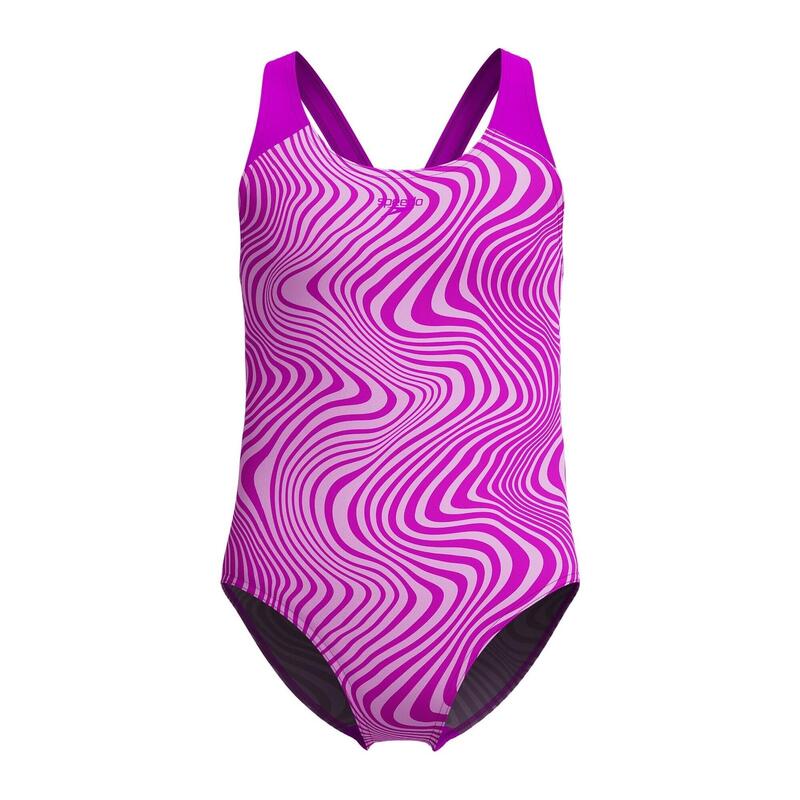 Costum de baie Speedo Digital Allover Splashback pentru copii