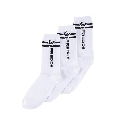 Chaussettes moyennes avec logo - Lot de 3 paires