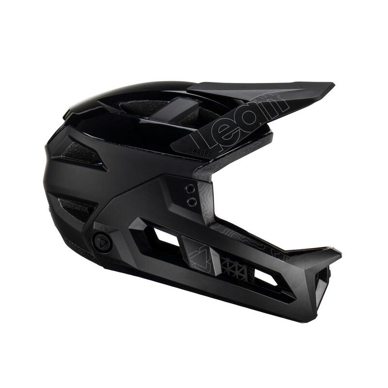 Casque MTB 3.0 pour Enduro polyvalent avec mentonnière amovible Noir Homme