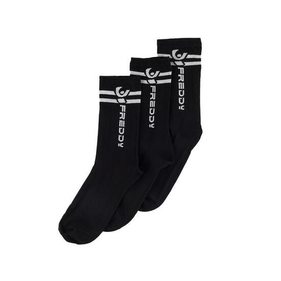 Chaussettes moyennes avec logo - Lot de 3 paires