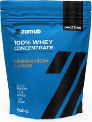 Zumub 100% Whey Concentrate 500g - Cookies&Cream