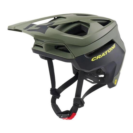 MTB fietshelm Madflex MIPS Recco, oliv mat