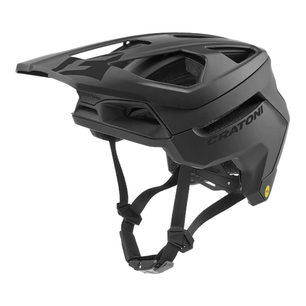 Madflex MTB Bike Helmet with MIPS Technology, Matte Black
