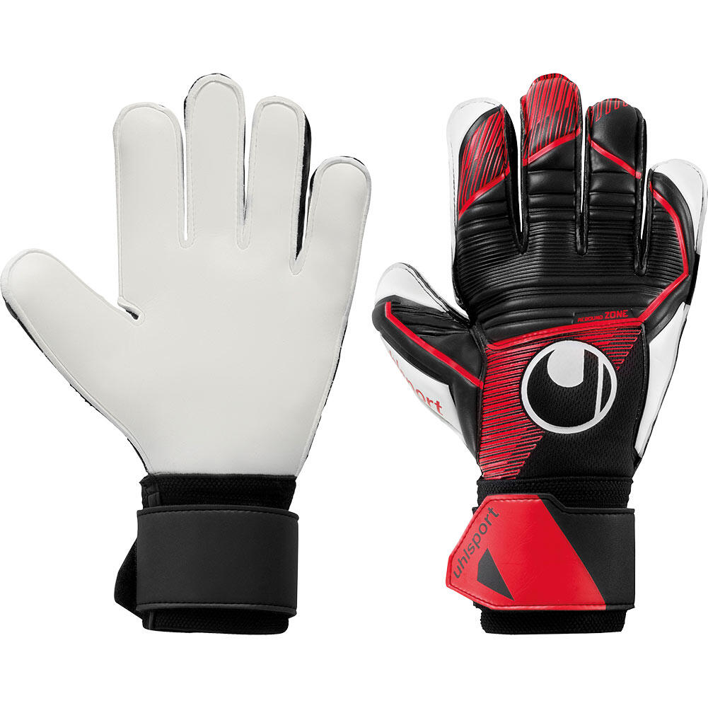 Uhlsport - Gants De Gardien De But Powerline Soft Pro Uhlsport - Gants De Gardien - Blanc|noir|rouge - 9 - Decathlon