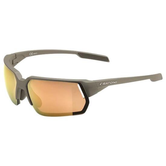 lunettes de soleil pour vélo C-Lite Color+ Sport, coffee