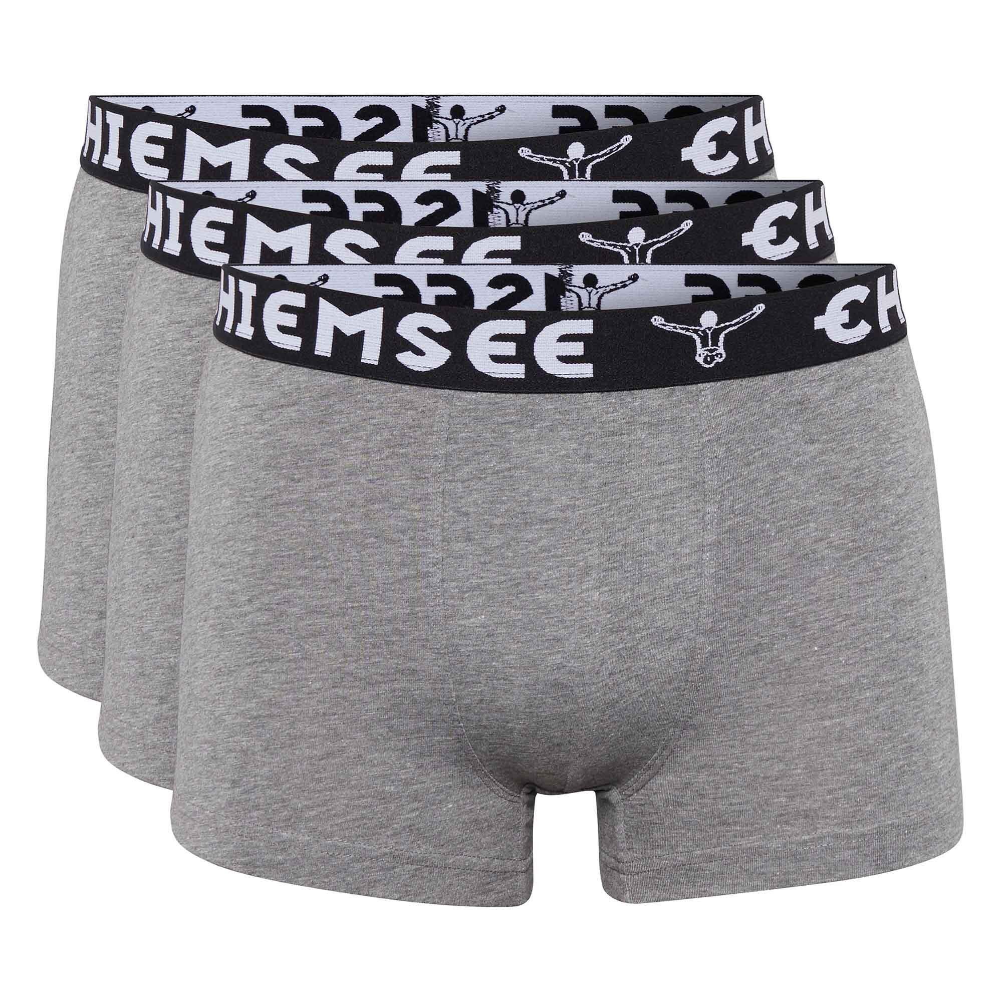 CHIEMSEE Boxershorts im Dreierpack und Label-Look