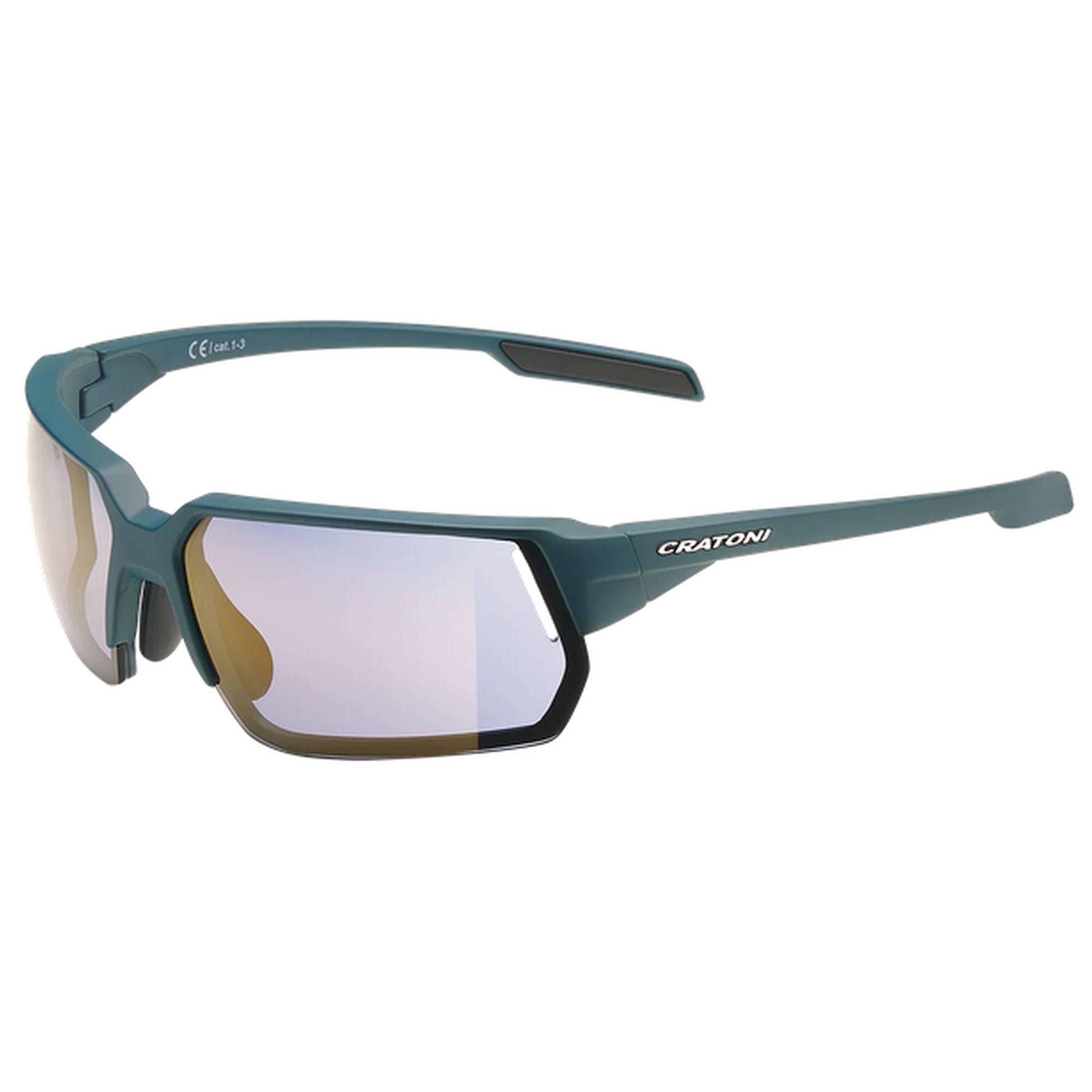 CRATONI Occhiali da ciclismo C-Lite NXT Photochromic, benzina