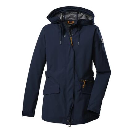 killtec GS 96 WMN SFTSHLL JCKT Damen Softshelljacke mit Kapuze dunkelnavy 40