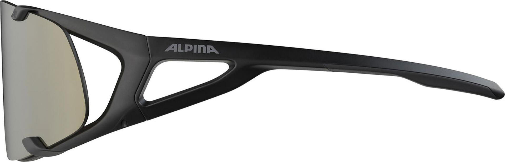 ALPINA Bicicletta - Occhiali da sole Hawkeye Q-Lite, nero