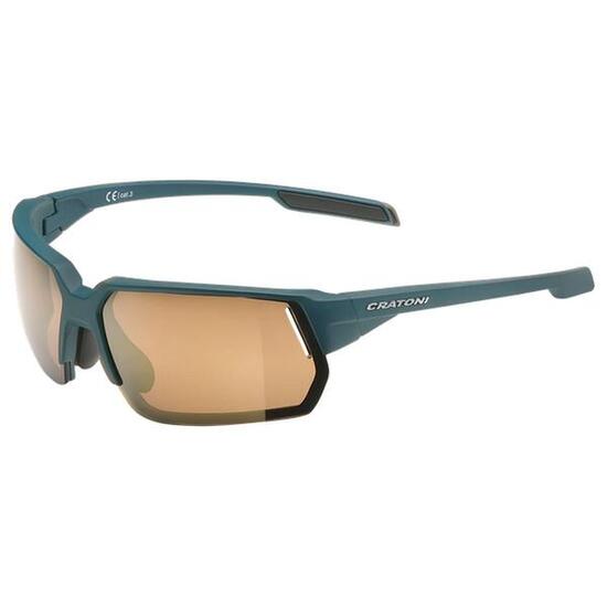Lunettes de soleil vélo C-Lite Color+ Sport, pétrole