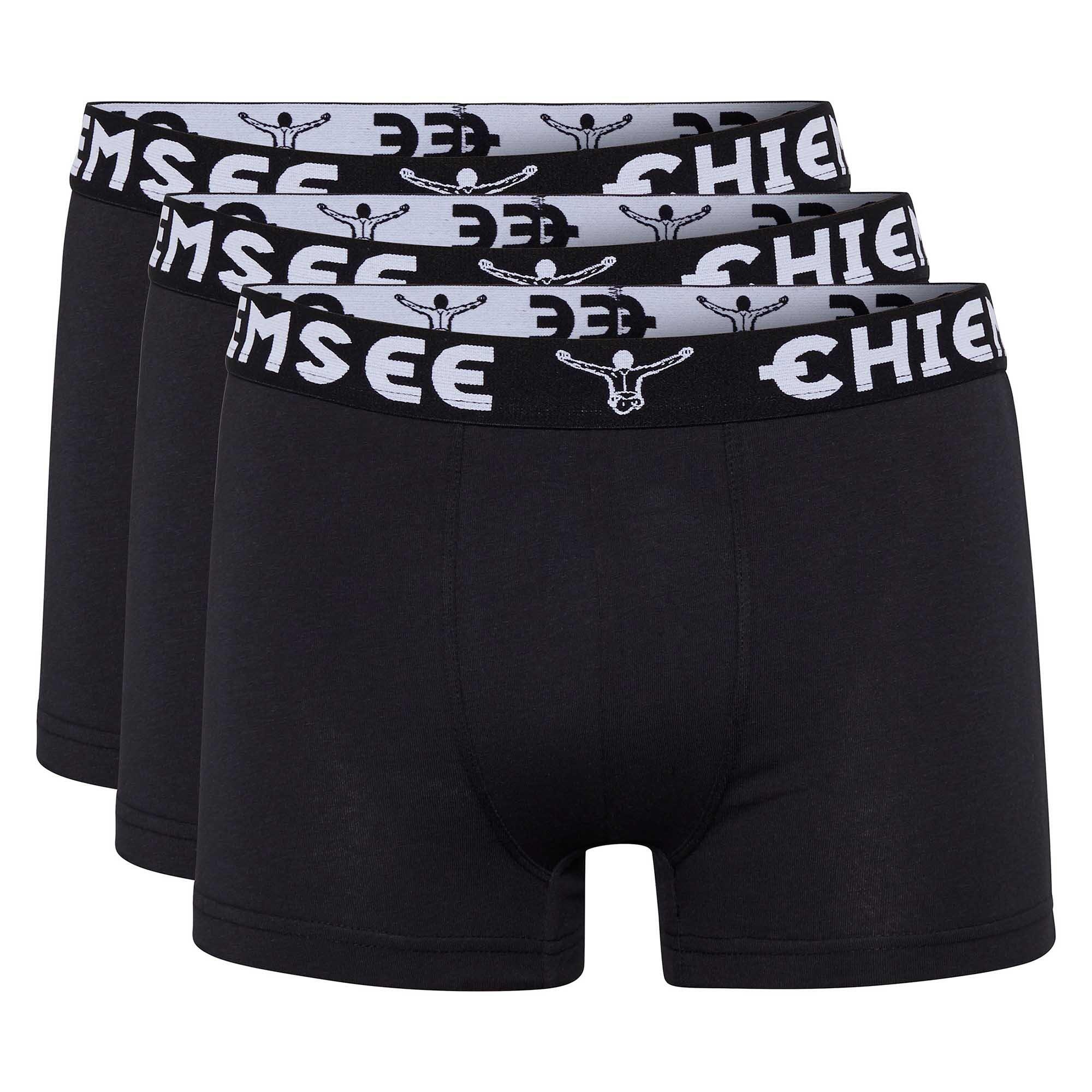 CHIEMSEE Boxershorts im Dreierpack und Label-Look