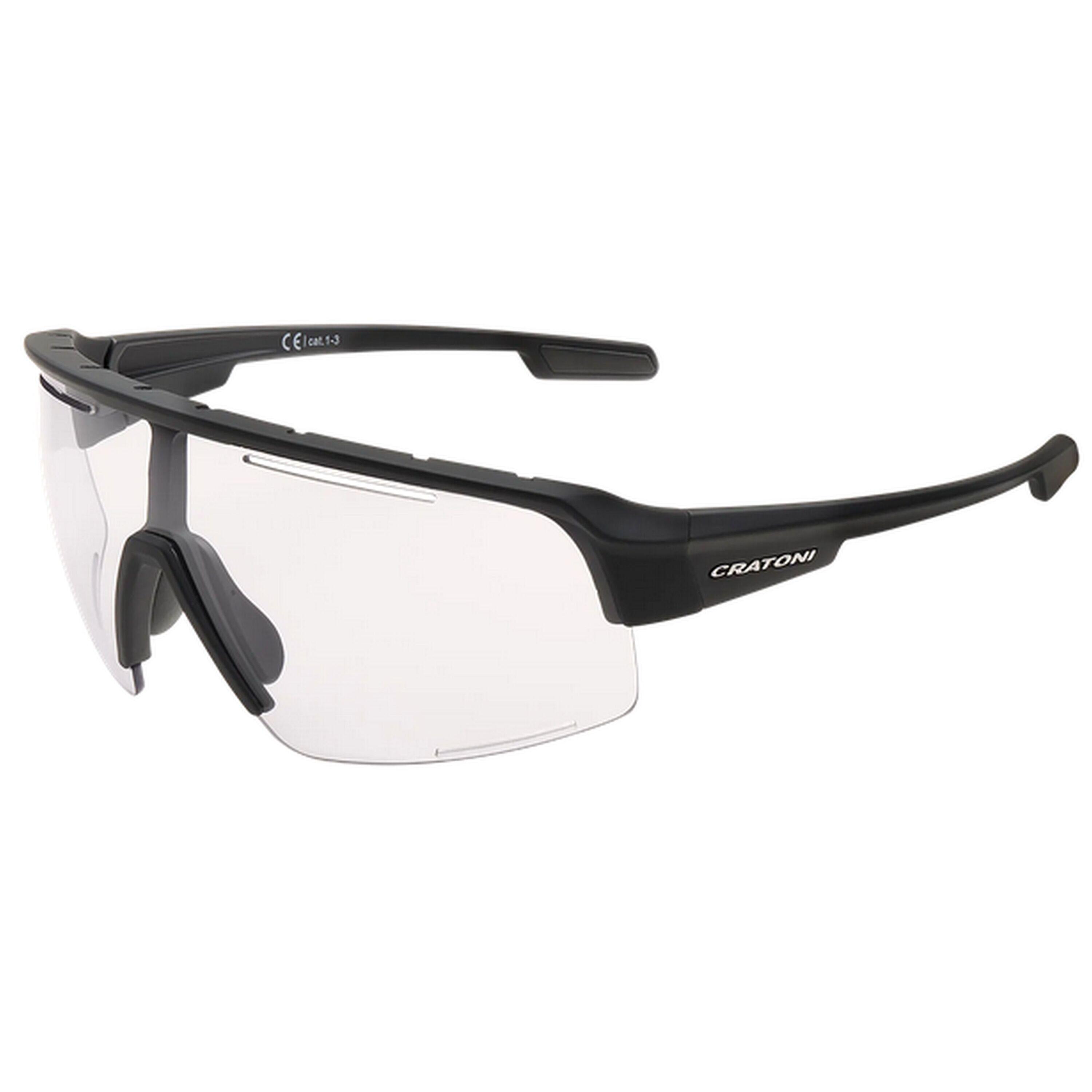 Cratoni - Lunettes De Soleil Vélo C-matic Nxt Photochromic, Noir - Lunettes De Soleil - Noir - Taille Unique - Decathlon