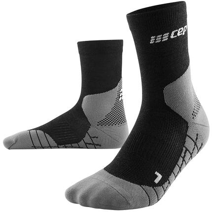 CEP Hiking Light Merino Mid-Cut Compressie - Zwart - Dames (34/37)