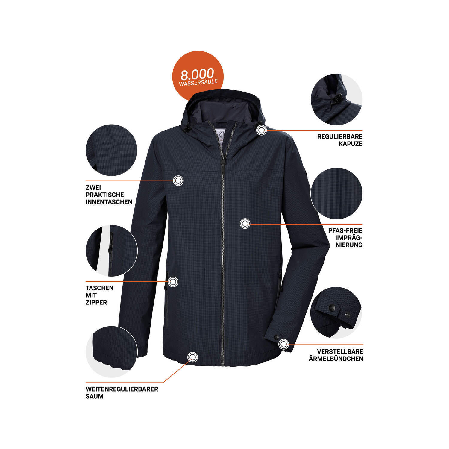 Herren Jacke GS 80 6/7