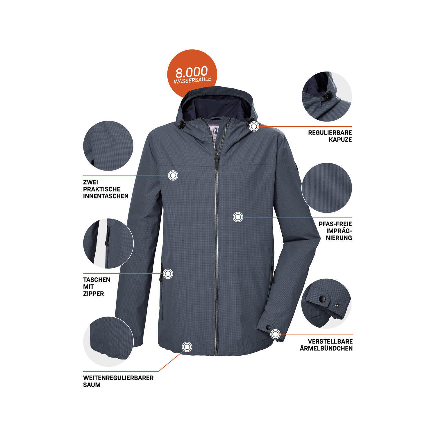 Herren Jacke GS 80 6/7