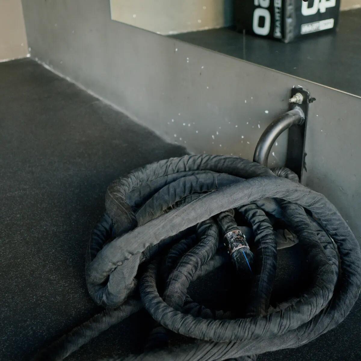 Corde de combat avec housse en nylon 4/4